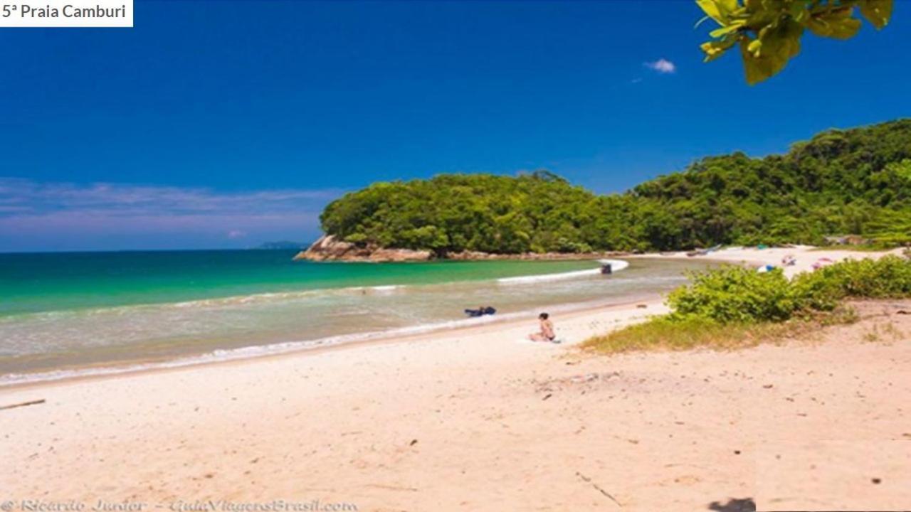 Apartamento Ubatuba - Praia Grande - 80M Da Praia - Ate 8 Pessoas - Praia Grande Ubatuba - 2 Quartos Exterior foto